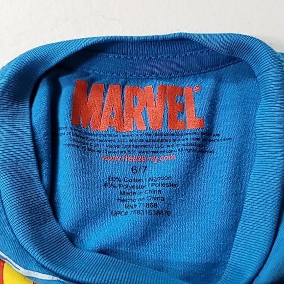 Marvel Spider-Man 2011 T-Shirt Green Goblin Come And Get Me Kids Size 6/7 - Picture 9 of 13